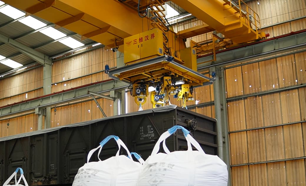 火車噸袋全自動裝車機